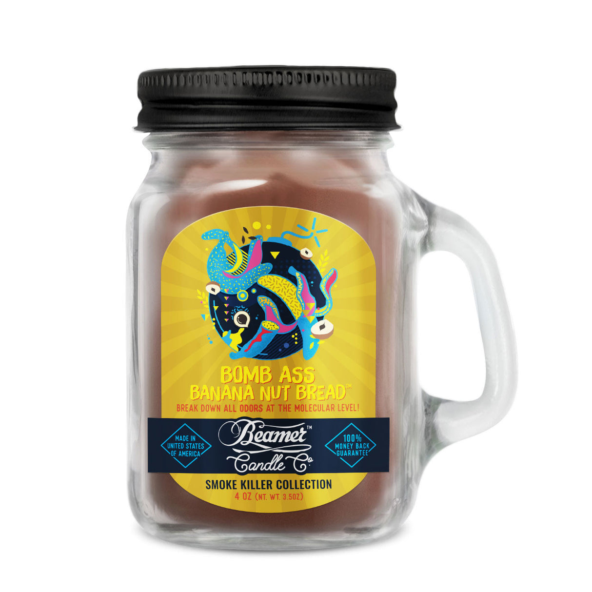 Vela Large Bomb Ass Banana Nut Bread - Beamer Candle