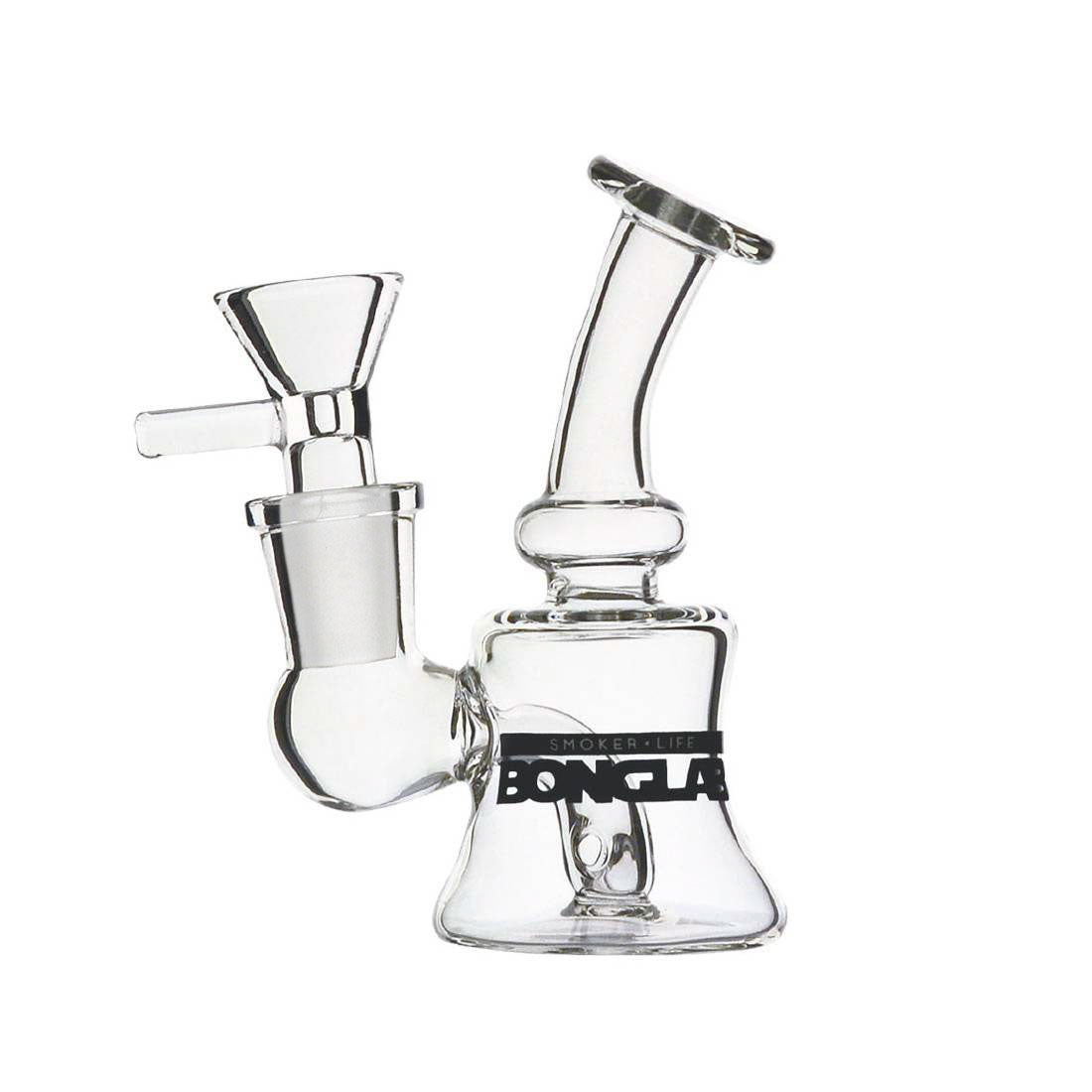 Bong Pyrex Tiny Bell Km4 10.5Cm Clear