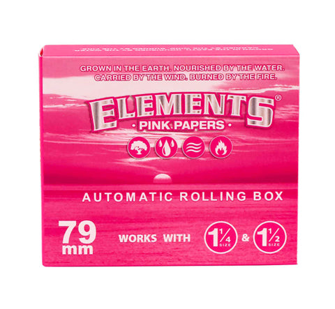 Maquina Enroladora Elements Automática Pink 1 1/4