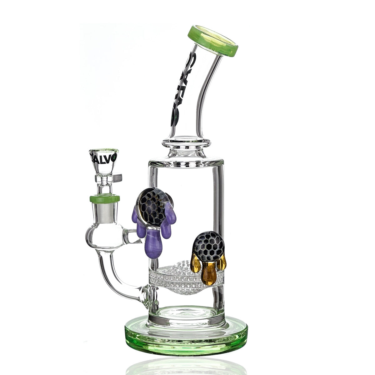 Bong Double Implosion Rig 25 cm Calvoglass