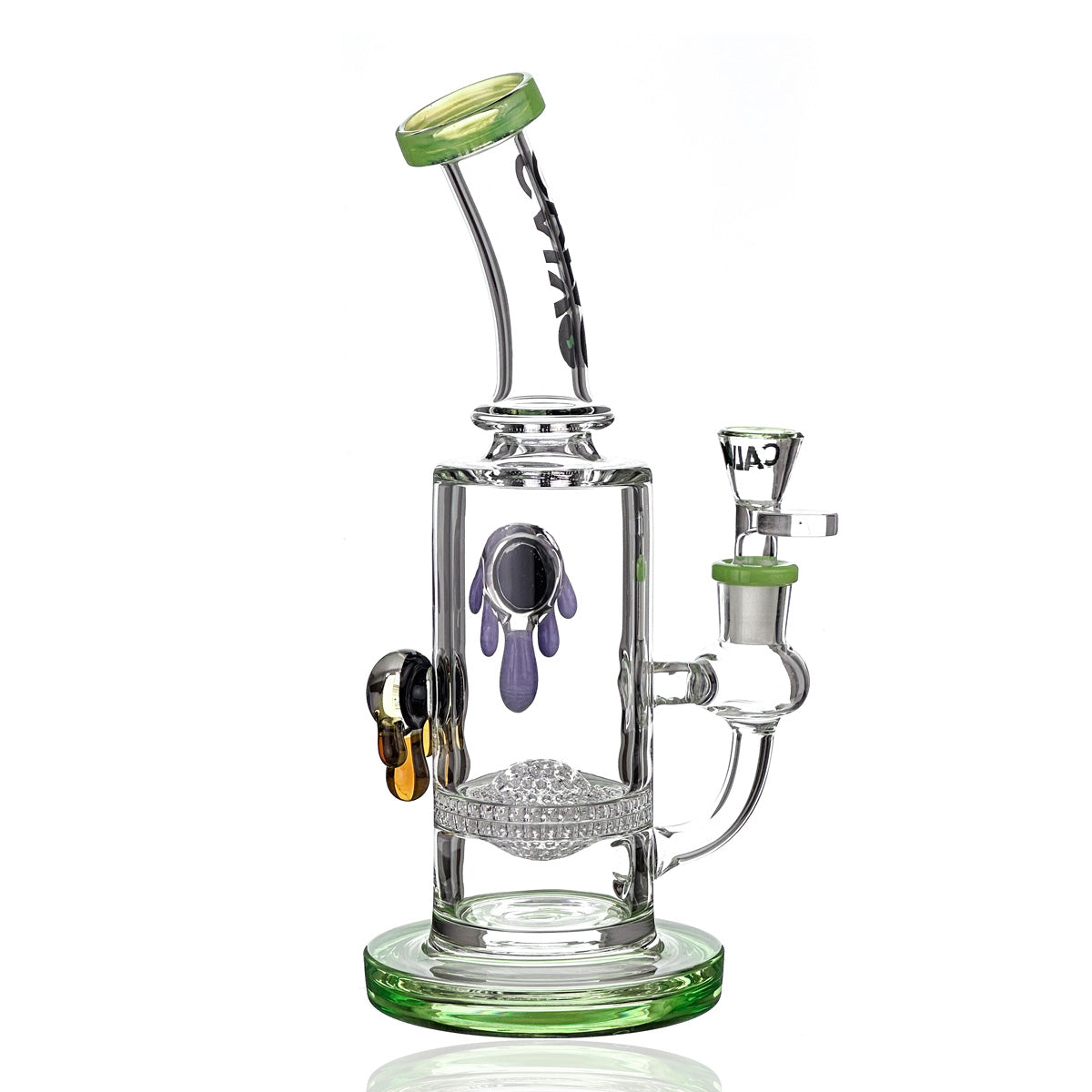 Bong Double Implosion Rig 25 cm Calvoglass