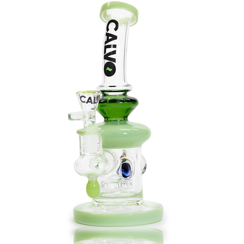 Implossion Drop Rig Green 23cm - Calvo Glass