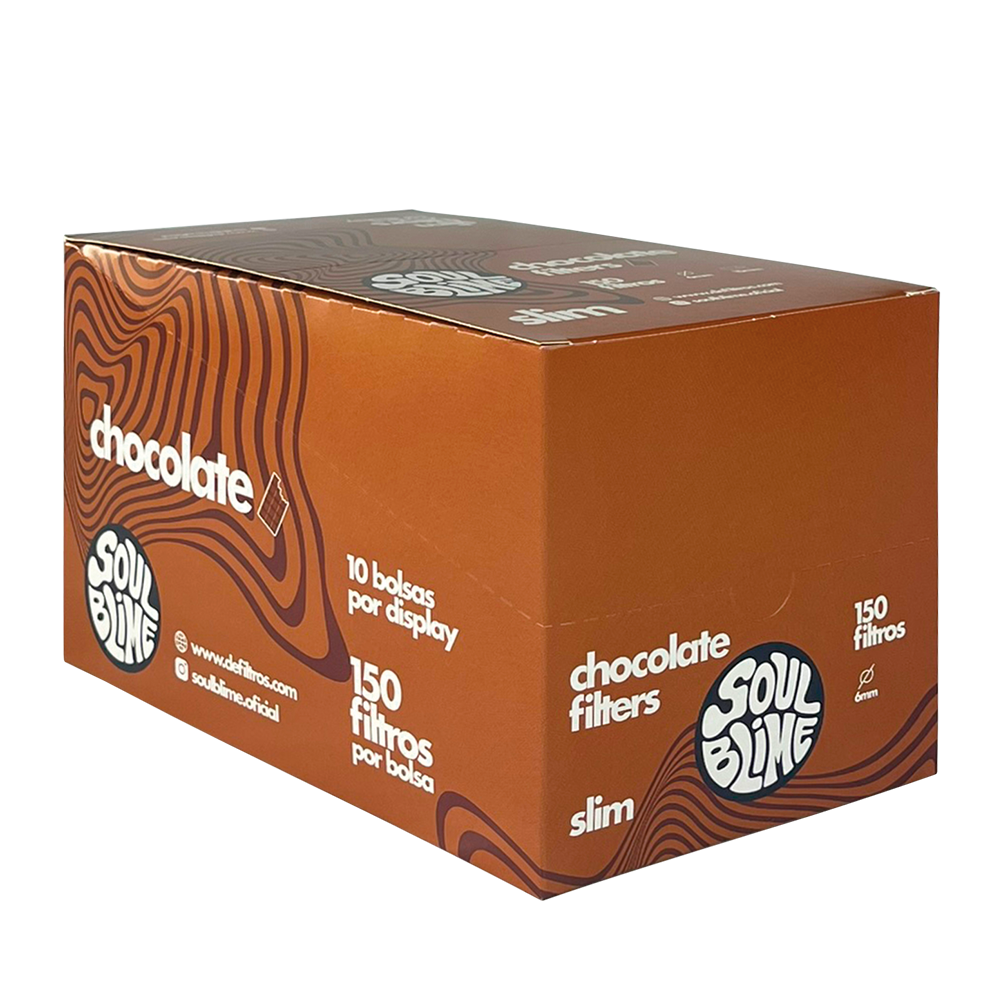 Filtros Slim Chocolate - Soulblime