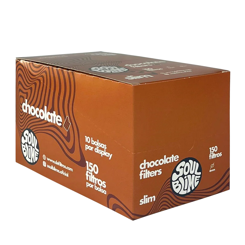 Filtros Slim Chocolate - Soulblime