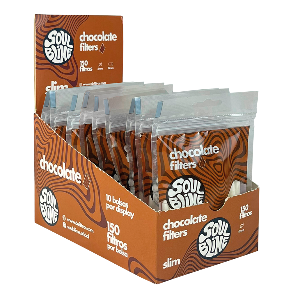 Filtros Slim Chocolate - Soulblime
