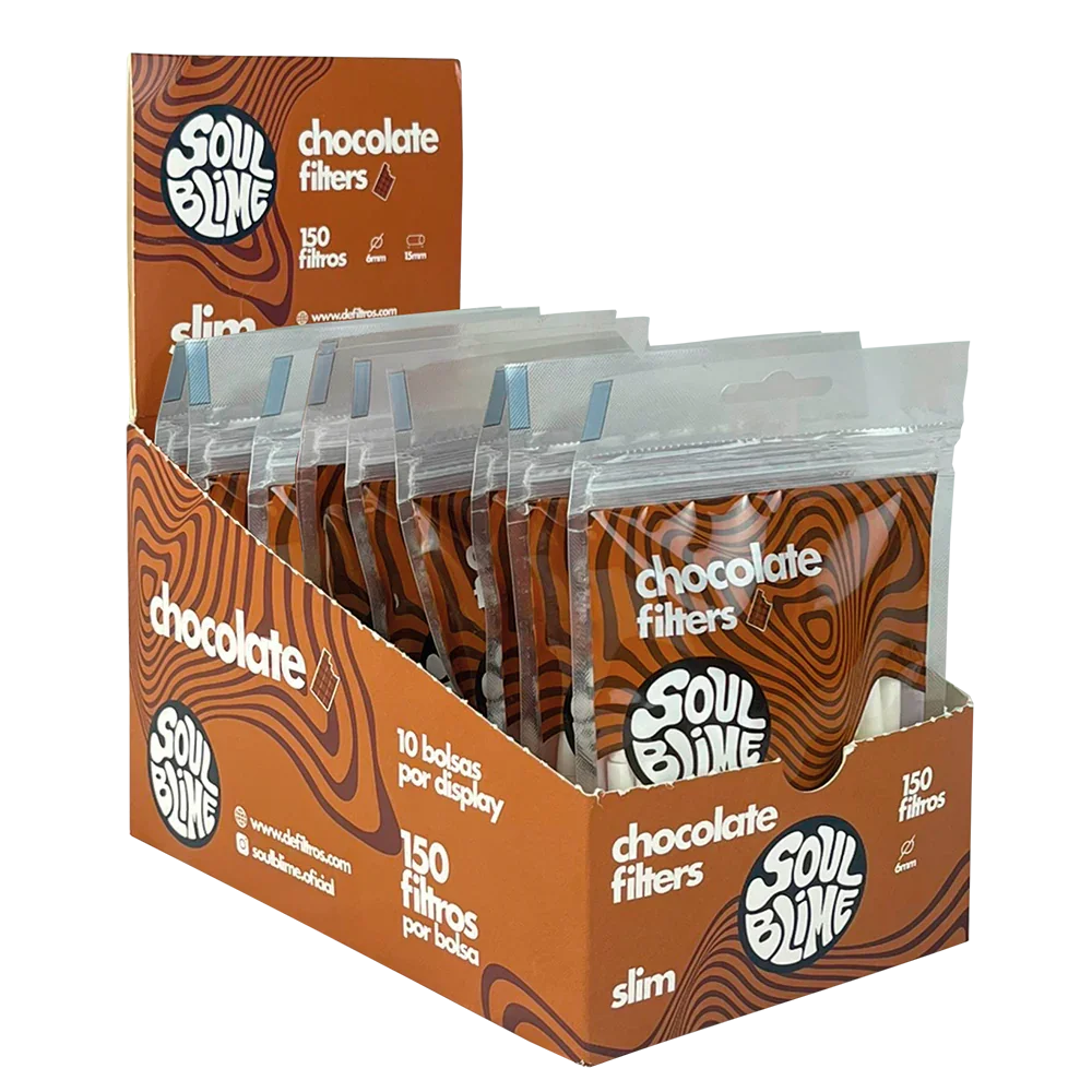 Filtros Slim Chocolate - Soulblime