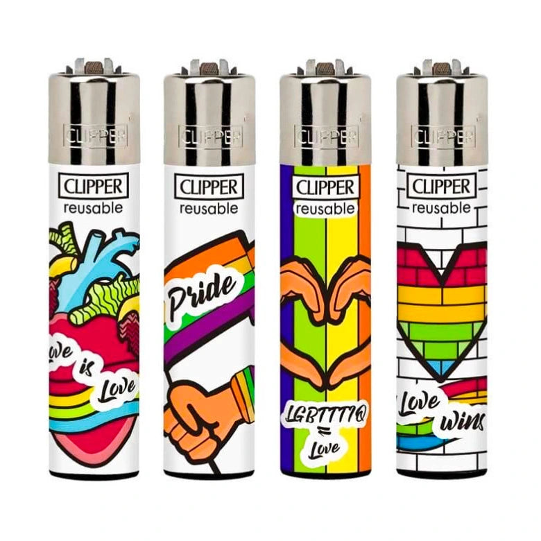 Encendedor Clipper Rainbow Pride