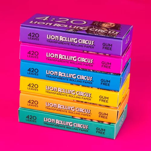 Papelillo 1 1/4 Celulosa 4:20 - Lion Rolling Circus
