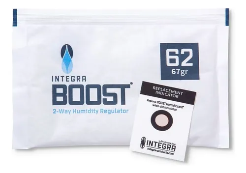 Regulador de humedad en Sachet 62% 67 grs Integra Boost