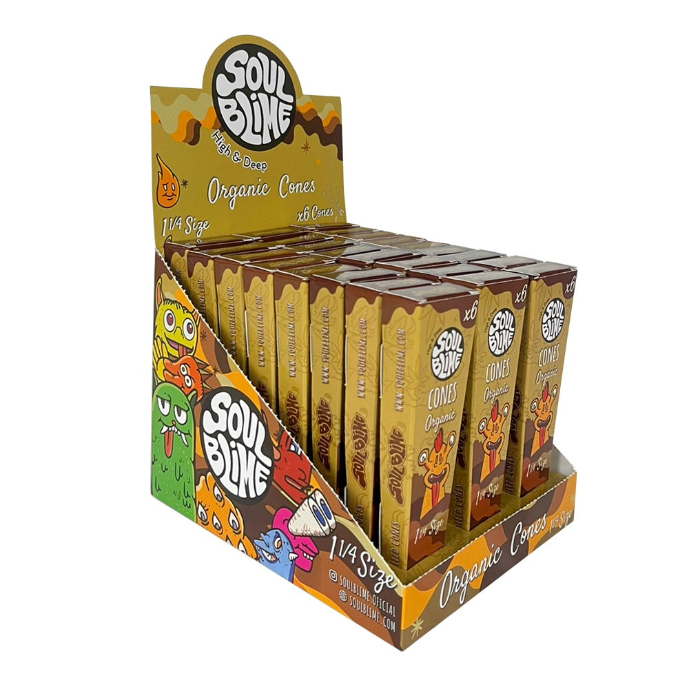 Conos Pre Enrolados 1 1/4 Organico - Soulblime
