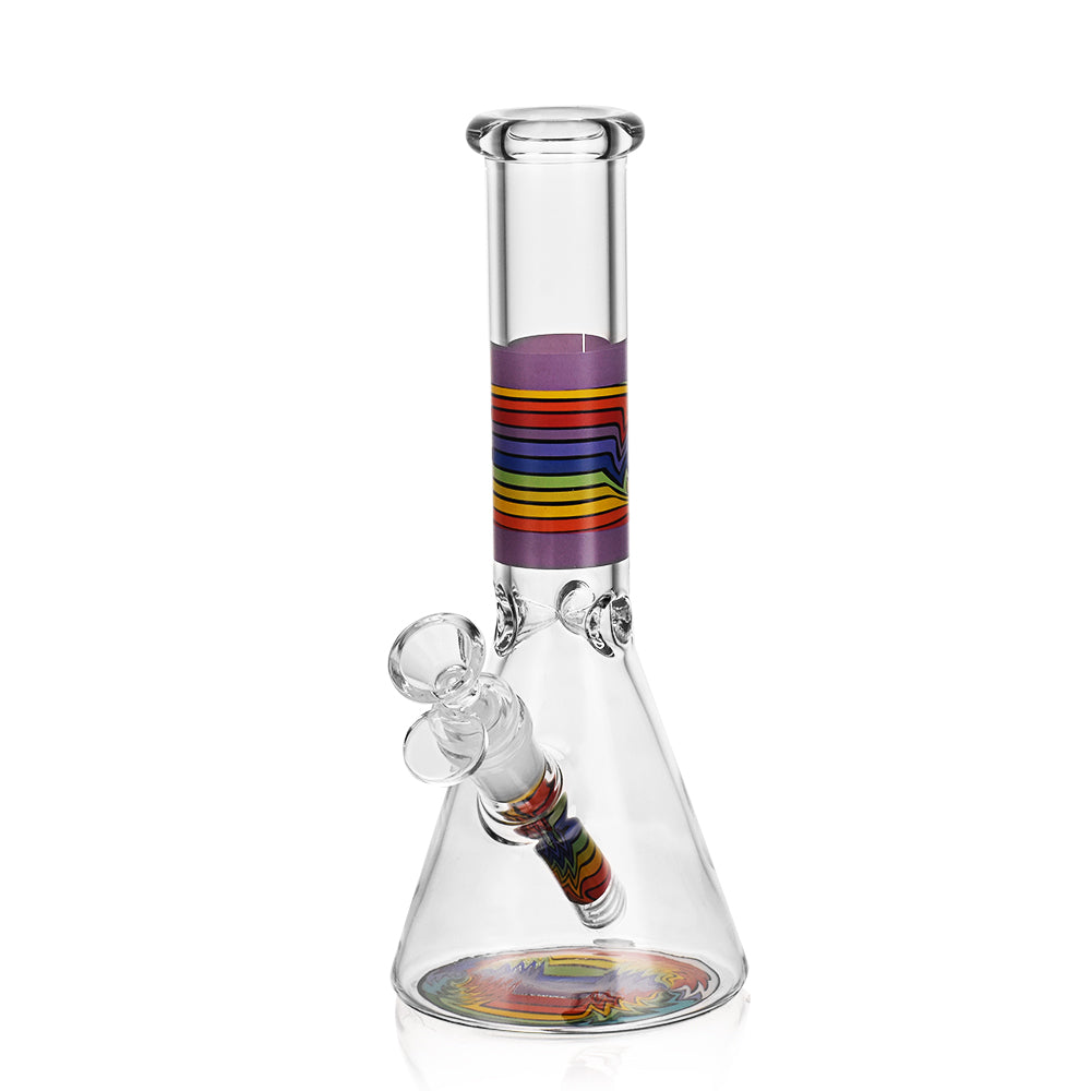 Beaker Decal Purple 25 cm Calvoglass