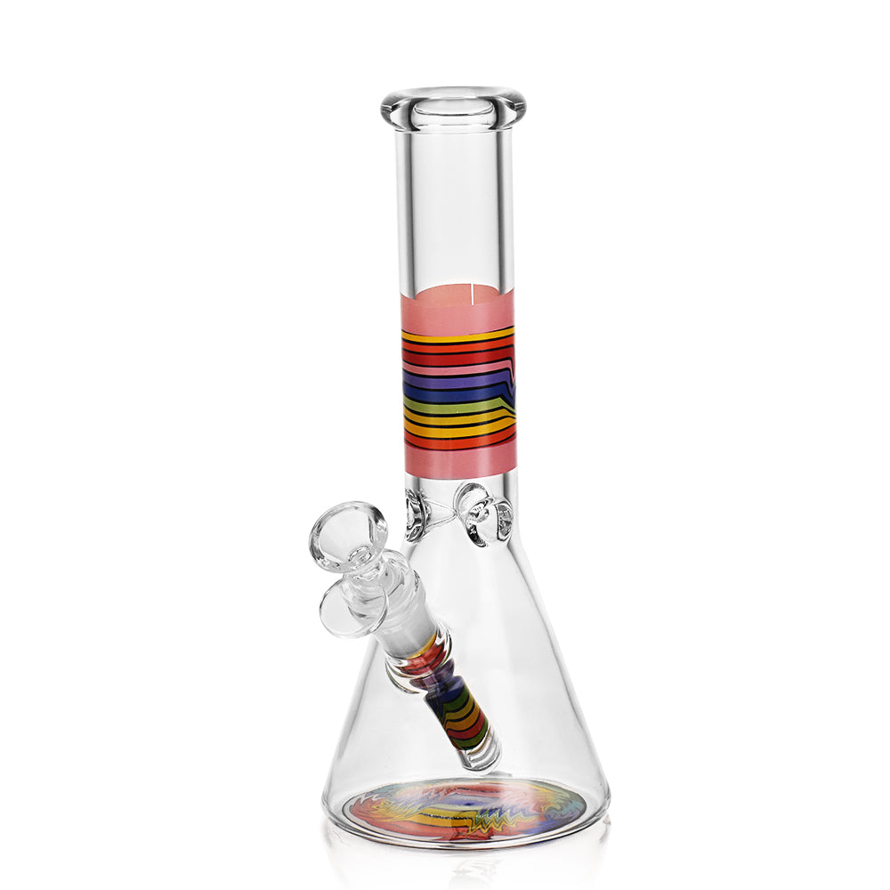 Beaker Decal Pink 25 cm Calvoglass