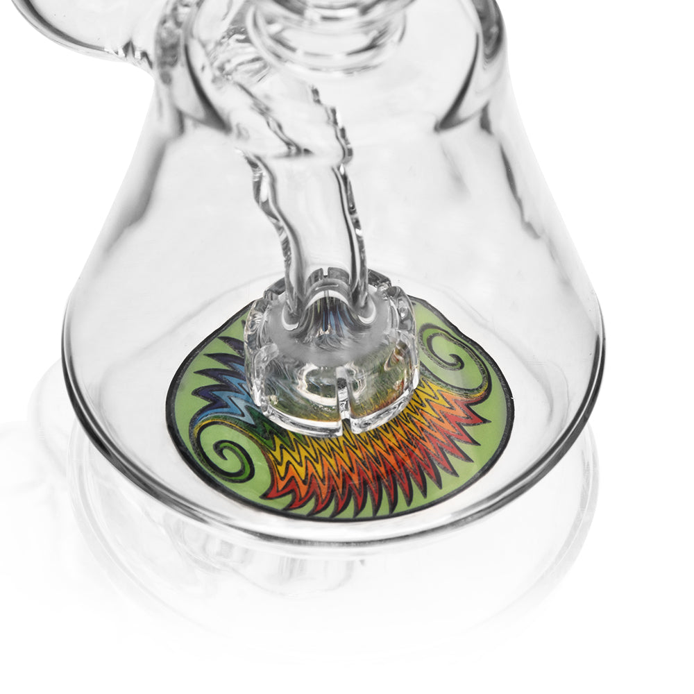 Bong Wax Set Dab Rig + Banger + Carb Cap Black - Calvoglass