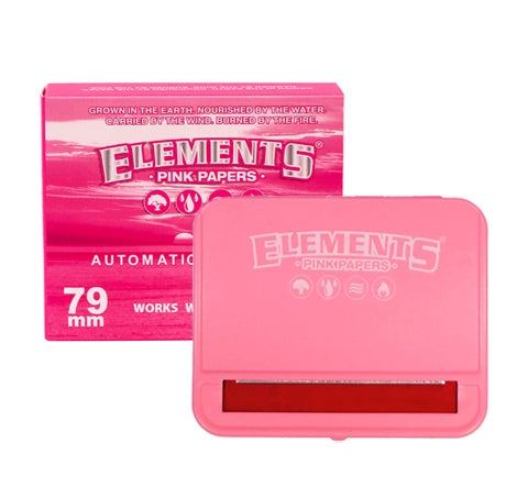 Maquina Enroladora Elements Automática Pink 1 1/4