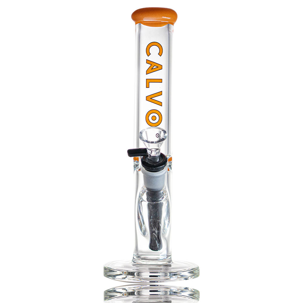 Straight Tube Lite 25cm Orange Calvoglass