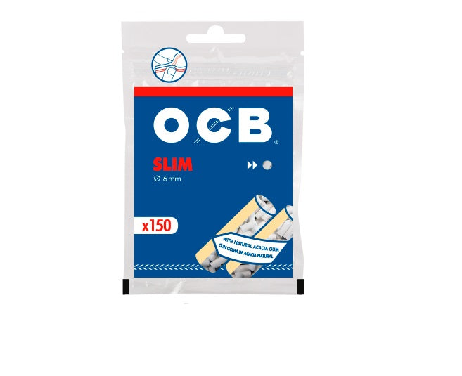 Filtros OCB para cigarros Slim 150 unid.