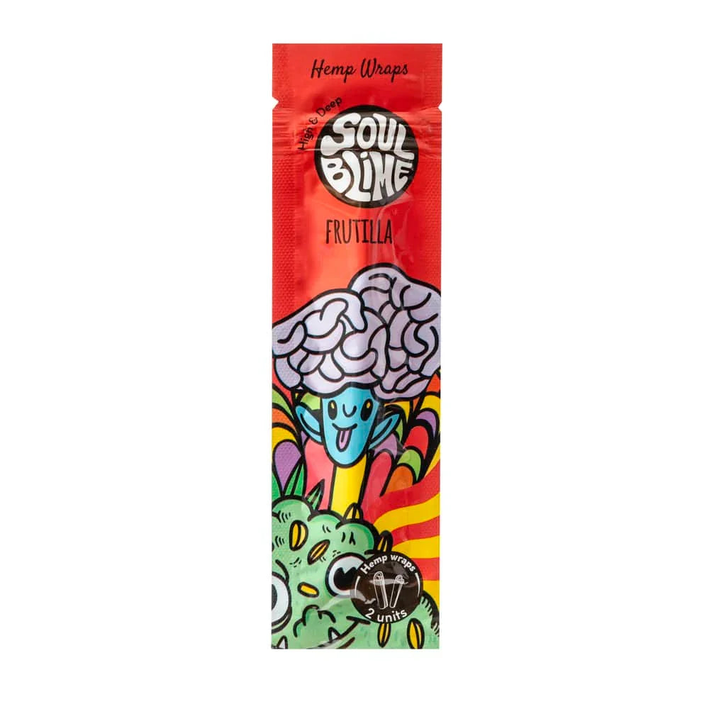Blunt Hemp Wrap x2 Sabor Frutilla - Soulblime
