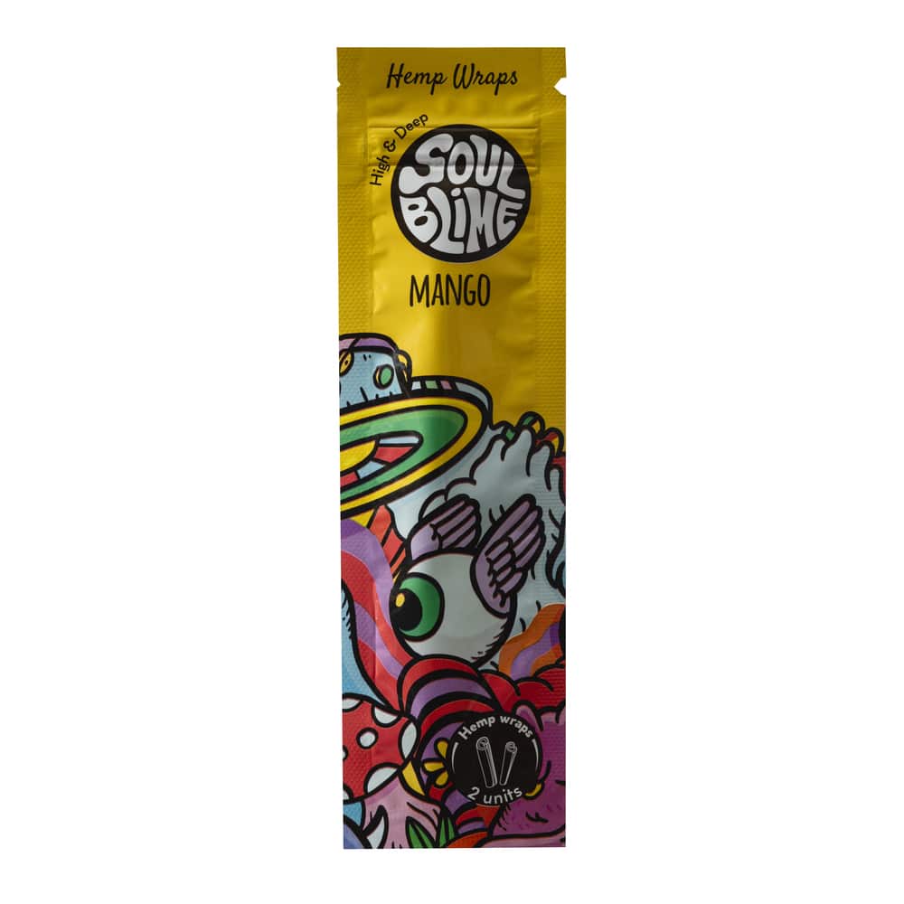 Blunt Hemp Wrap x2 Sabor Mango + Regalo - Soulblime