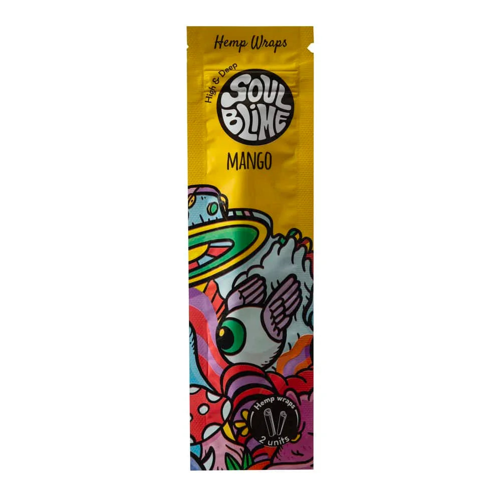 Blunt Hemp Wrap x2 Sabor Mango - Soulblime