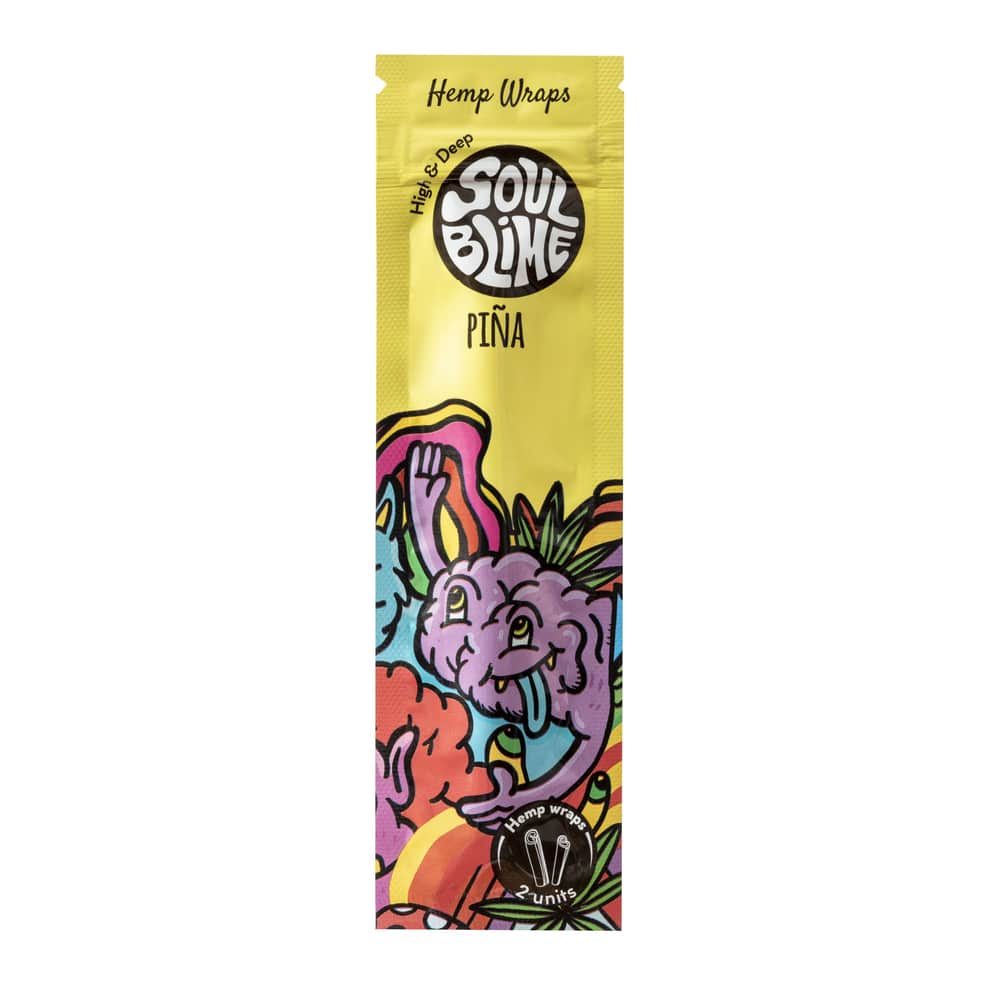 Blunt Hemp Wrap x2 Sabor Piña + Regalo - Soulblime