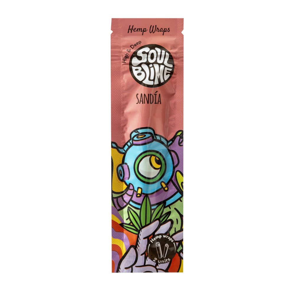 Blunt Hemp Wrap x2 Sabor Sandia + Regalo - Soulblime