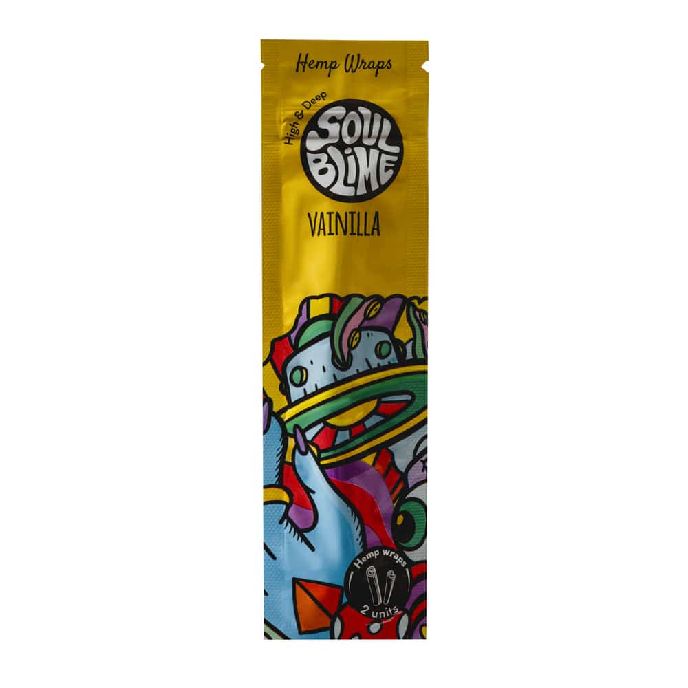 Blunt Hemp Wrap x2 Sabor Vainilla + Regalo - Soulblime