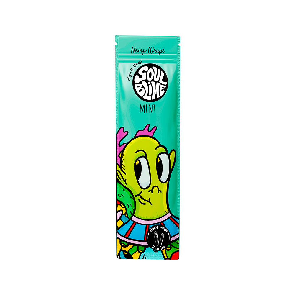 Blunt Hemp Wrap x2 Sabor Menta - Soulblime