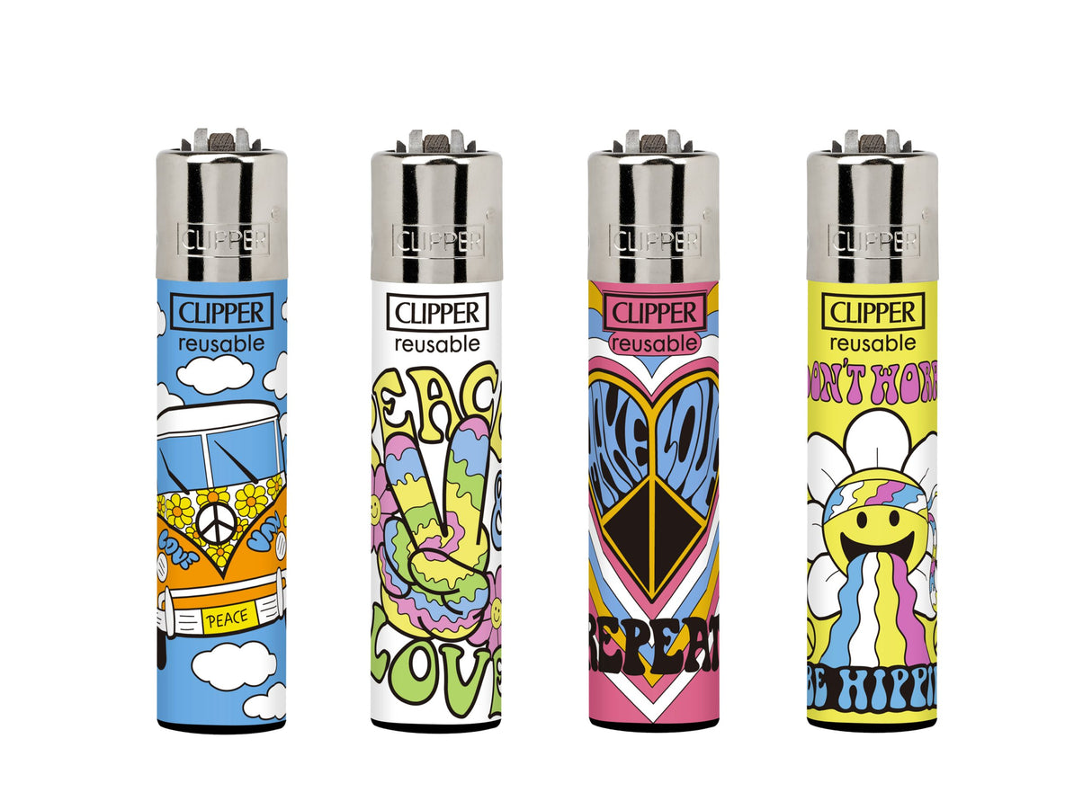 Encendedor Clipper Be Hippie