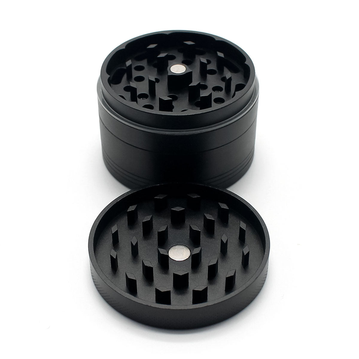 Moledor Metalico Lite Negro 50mm - Calvo Glass