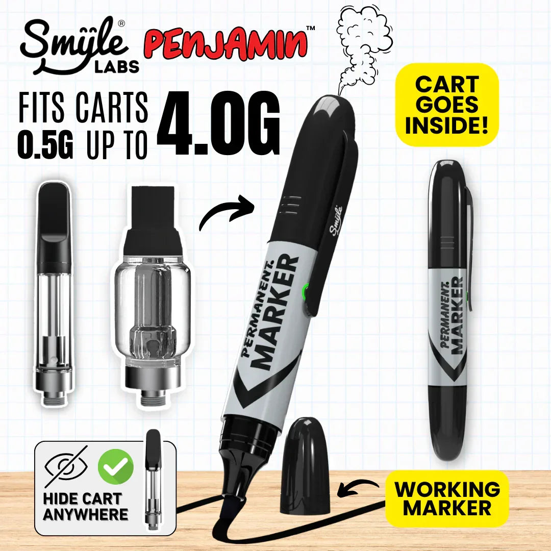 Marcador Permanente Penjamin Cart Battery de - Smyle(TM) Labs