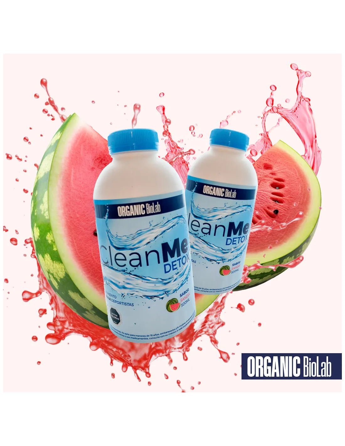 Limpiador de Orina Detox Sandia 500ml - Organic BioLab