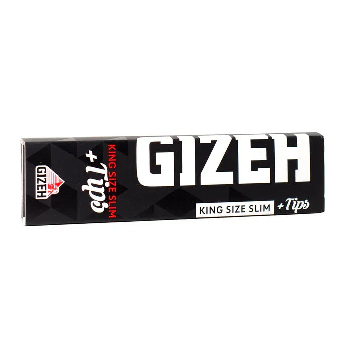Papelillos Gizeh Negro King Size + Tips