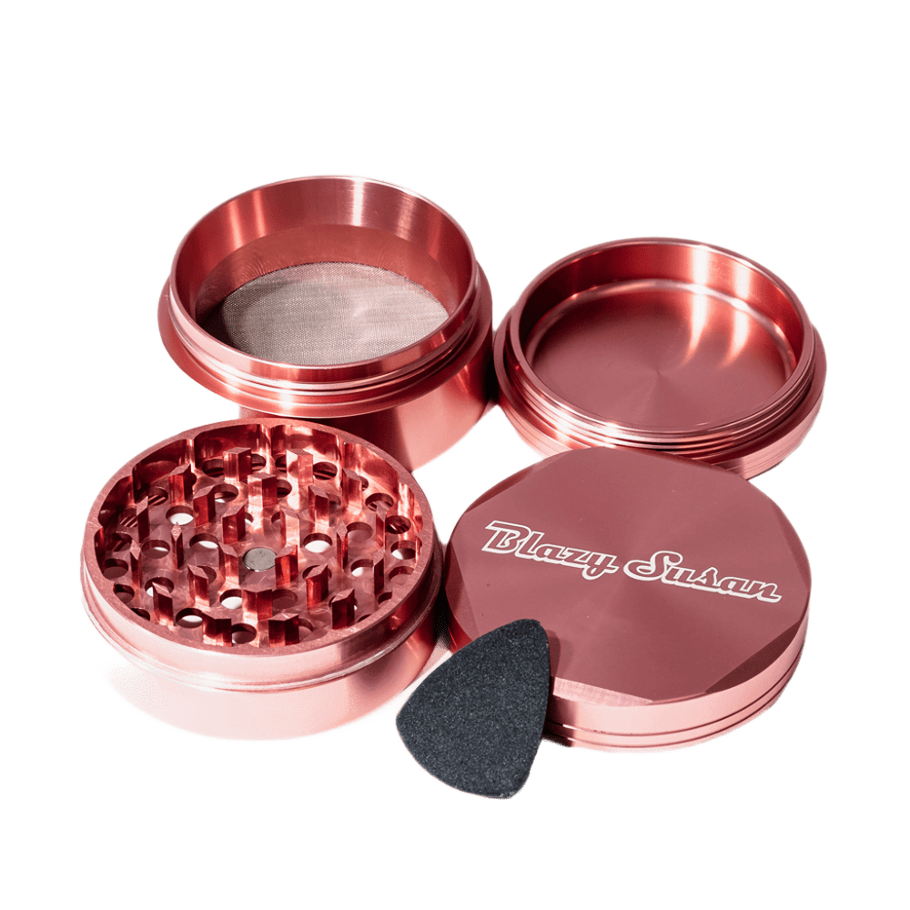 Moledor Metalico 4Pcs Pink - Blazy Susan