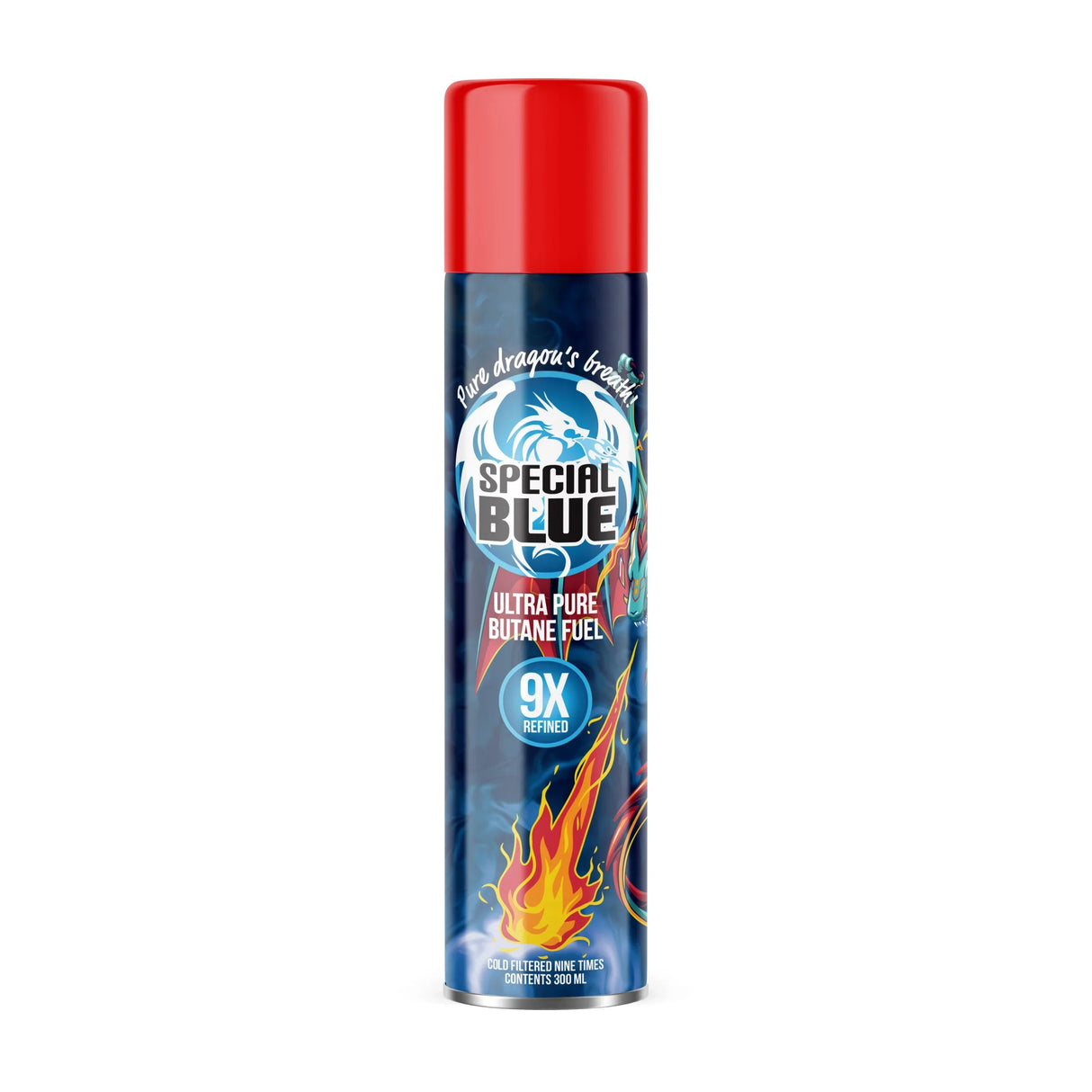Gas Butano Ultra Refinado x9 Premium Special Blue 300 ml