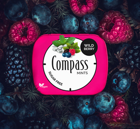 Mentitas Compass Frutos del Bosque 50u