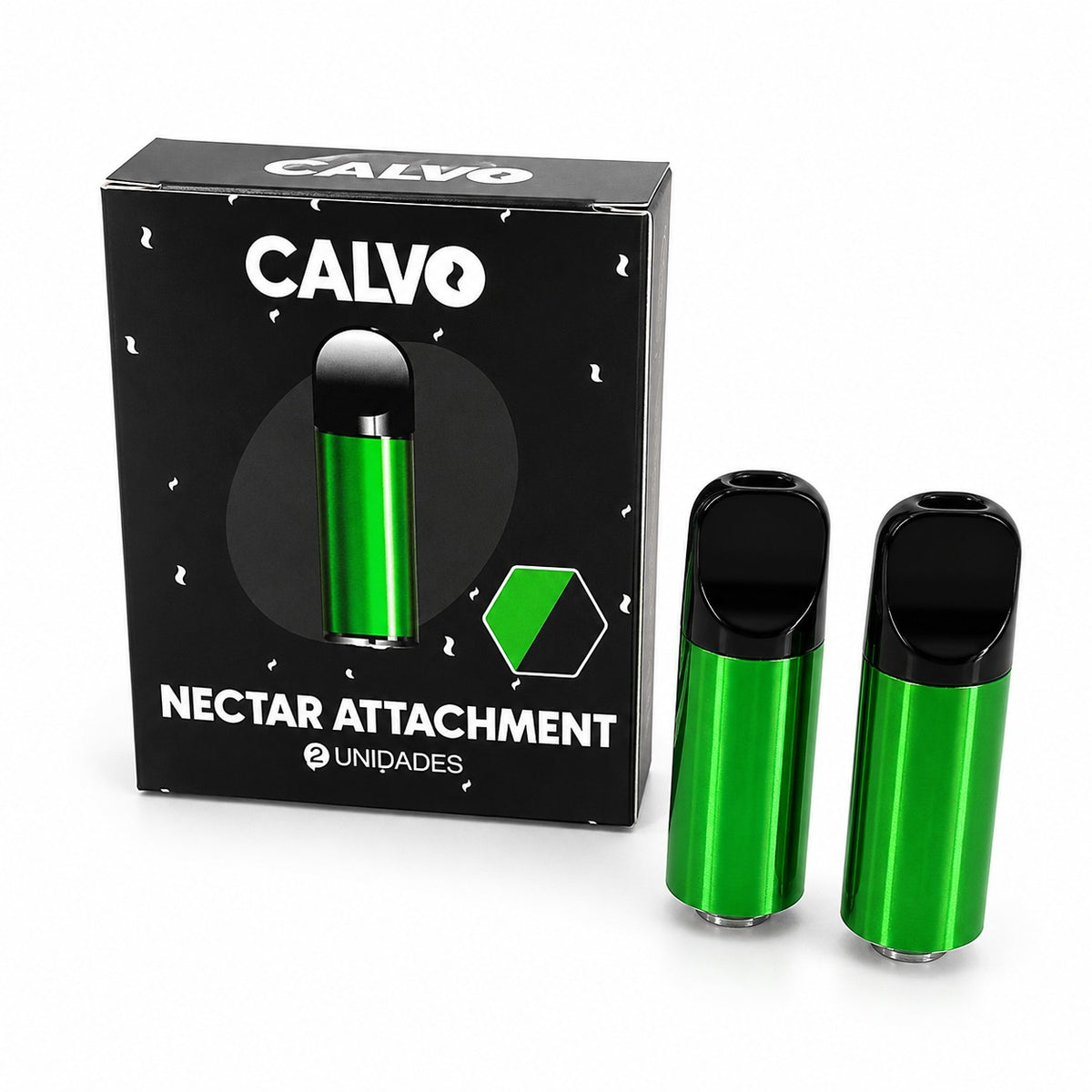 Pack 2 Repuestos Atomizador Nectar Wax Pen Green - Calvo