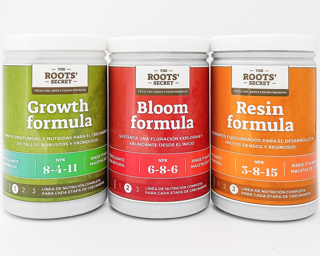 Pack De Fertilizantes Try-pack The Roots Secret