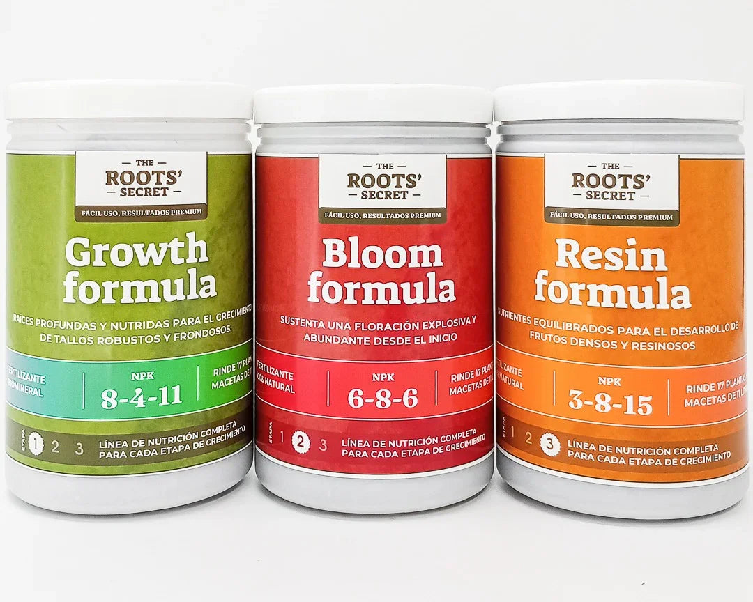 Pack De Fertilizantes Try-pack The Roots Secret