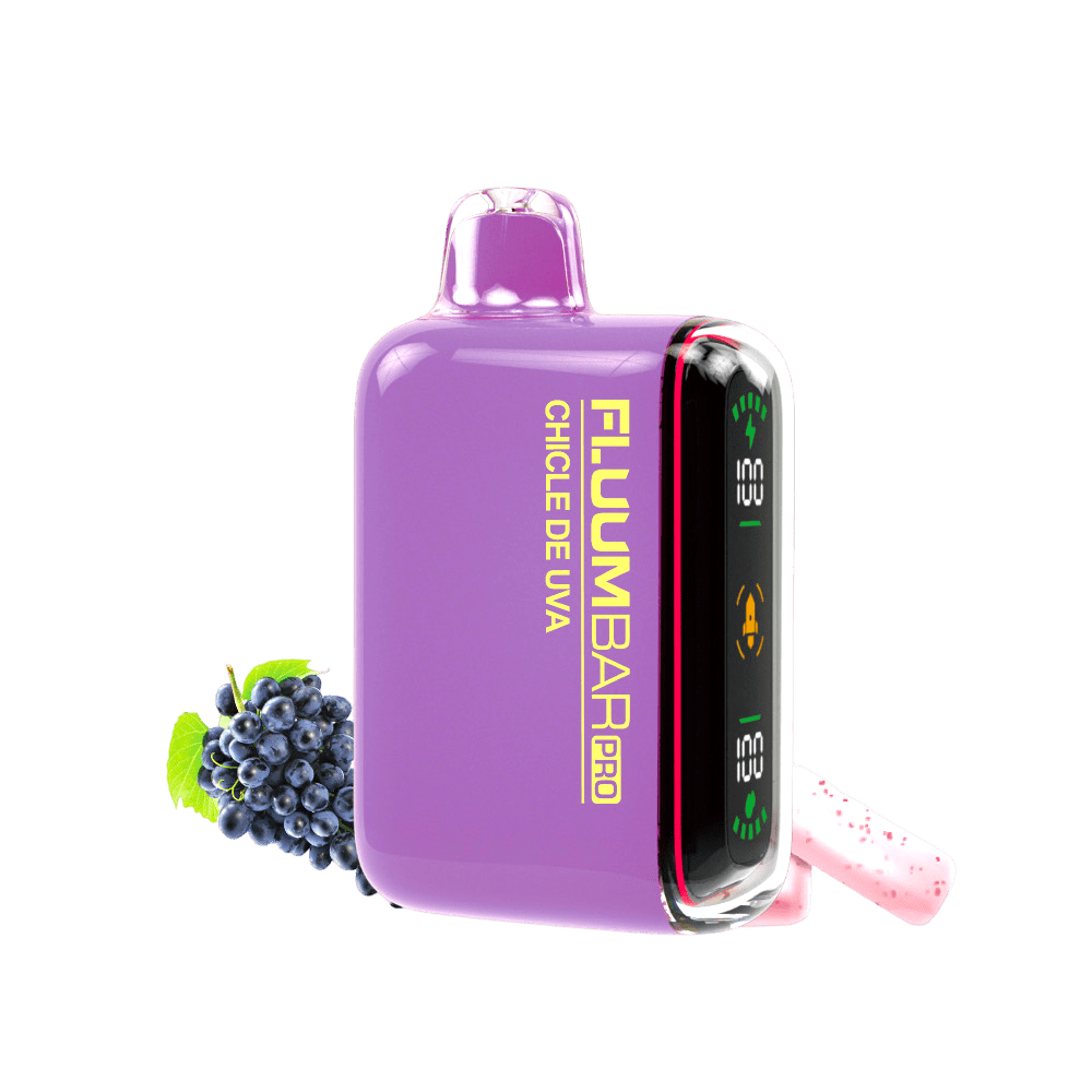Vape Desechable Fluumbar 30.000 Pff 0% nic - Chicle De Uva