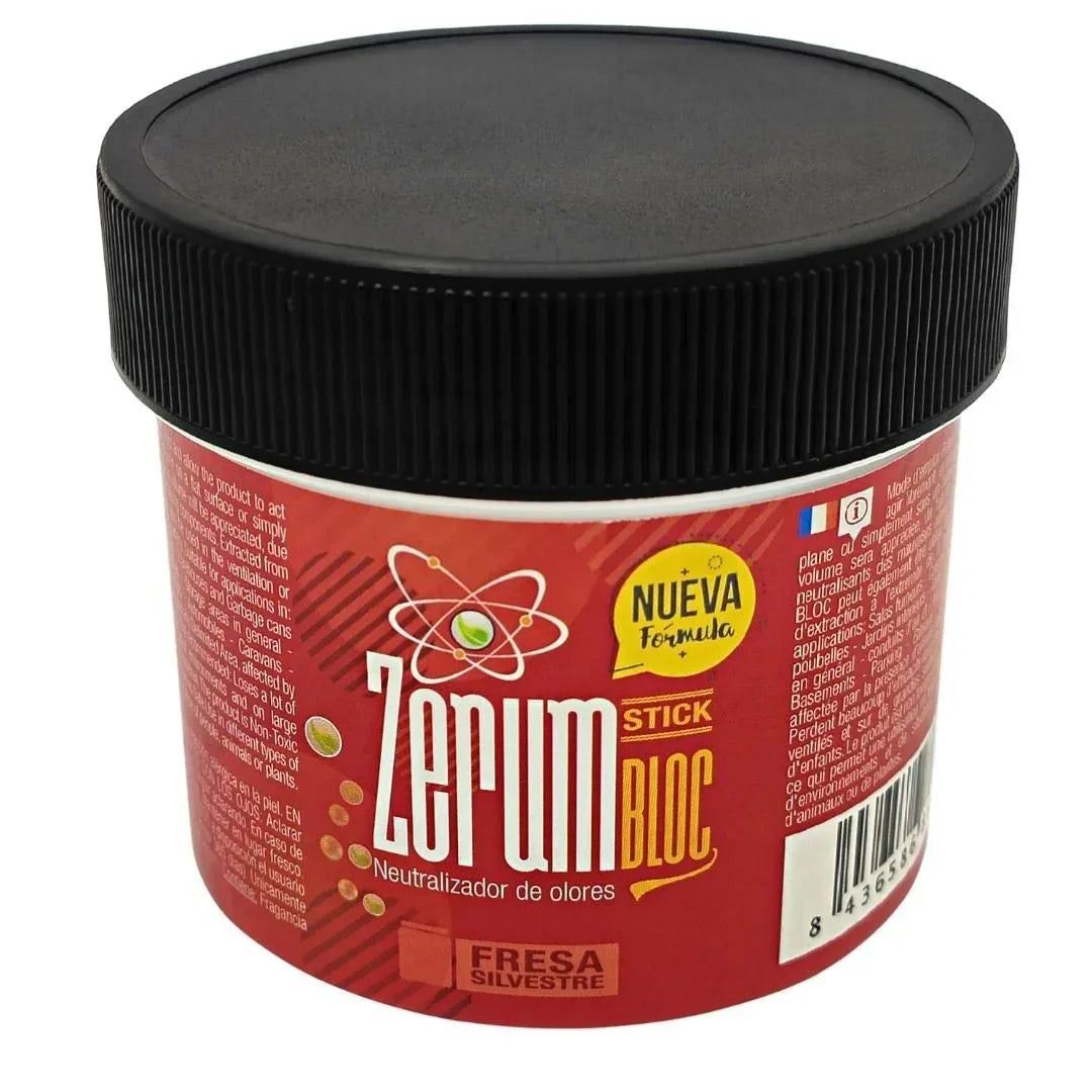 Neutralizador de Olor Stick Fresa Silvestre 170gr - Zerum Bloc