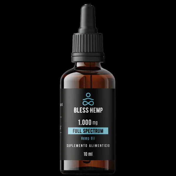 Aceite de CBD Bless Hemp 10ml - 1000 mg