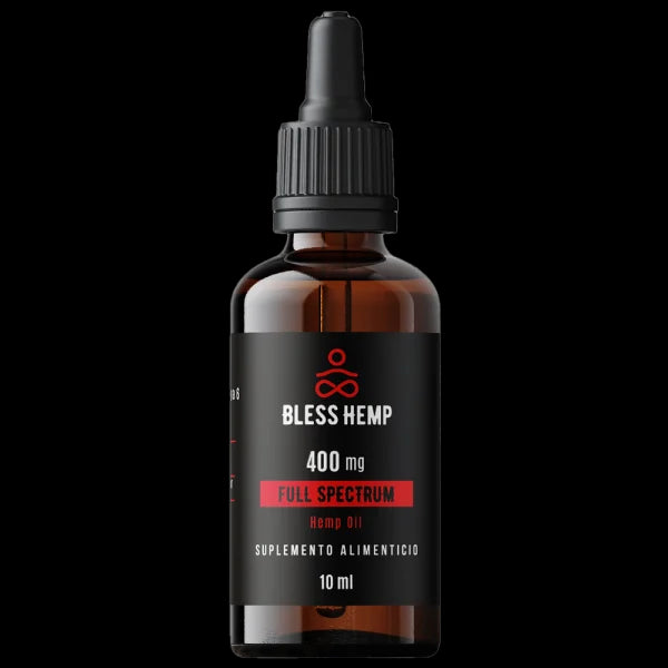 Aceite de CBD Bless Hemp 10ml - 400 mg