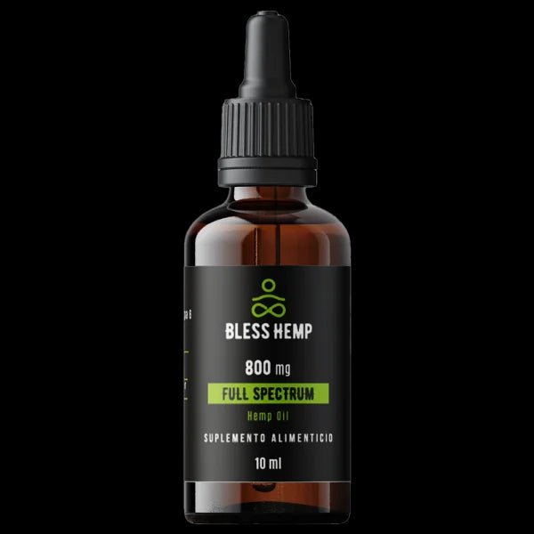 Aceite de CBD Bless Hemp 10ml - 800 mg