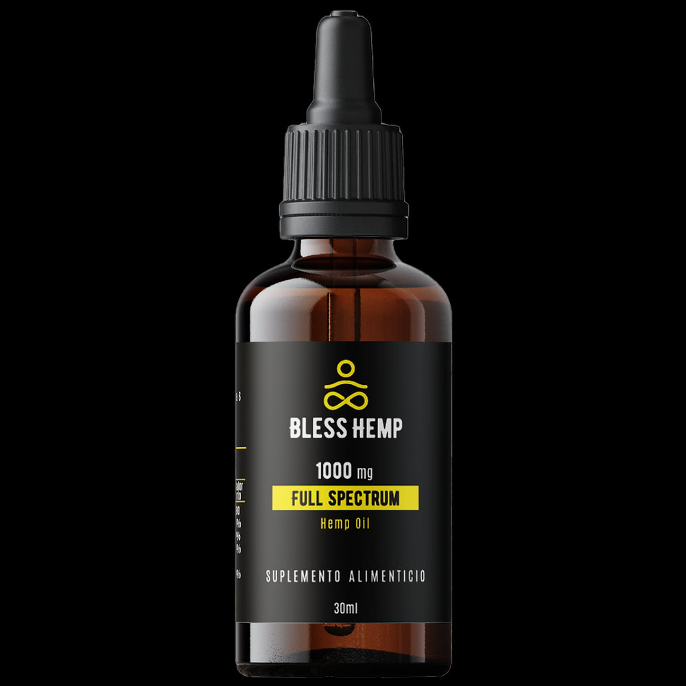 Aceite de CBD Bless Hemp 30ml - 1000 mg