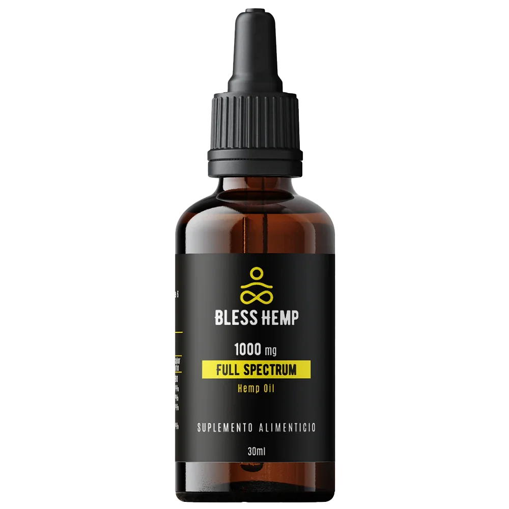 Aceite de CBD Bless Hemp 30ml - 1000 mg