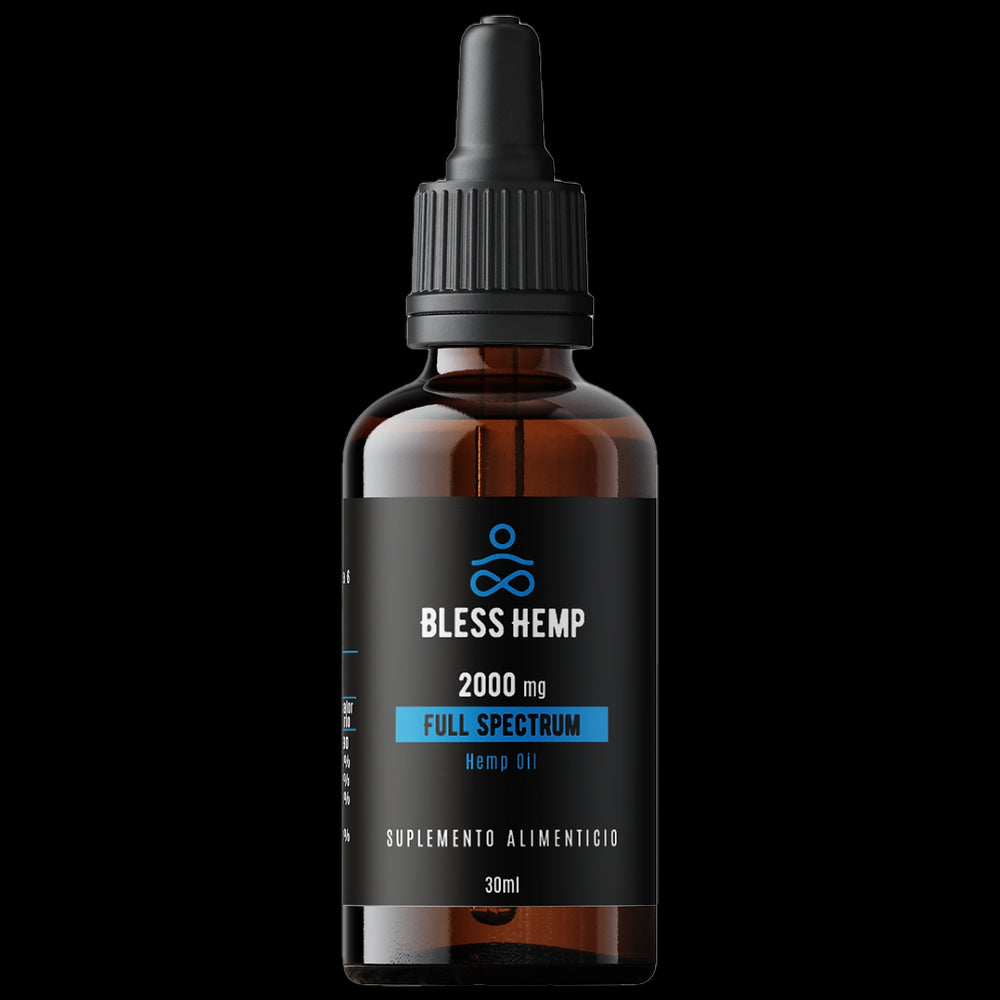 Aceite de CBD Bless Hemp 30ml - 2000 mg