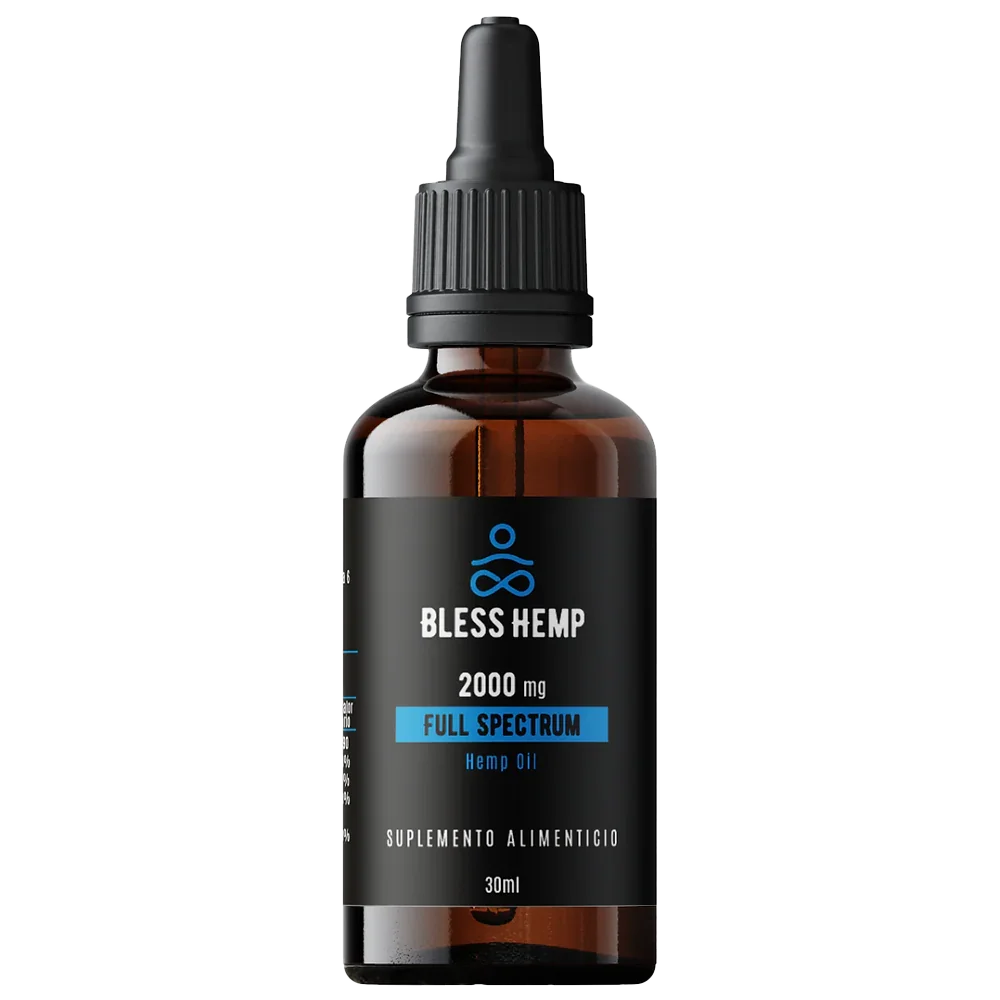 Aceite de CBD Bless Hemp 30ml - 2000 mg