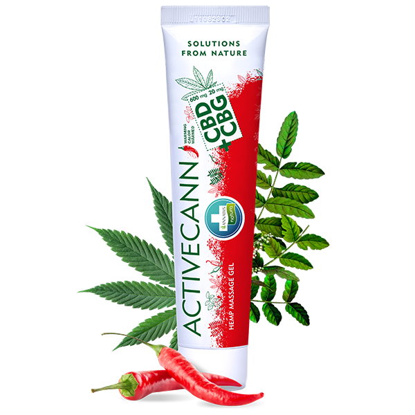 Activecann CBD + CBG Crema Masaje Efecto Calor 75ml - Annabis
