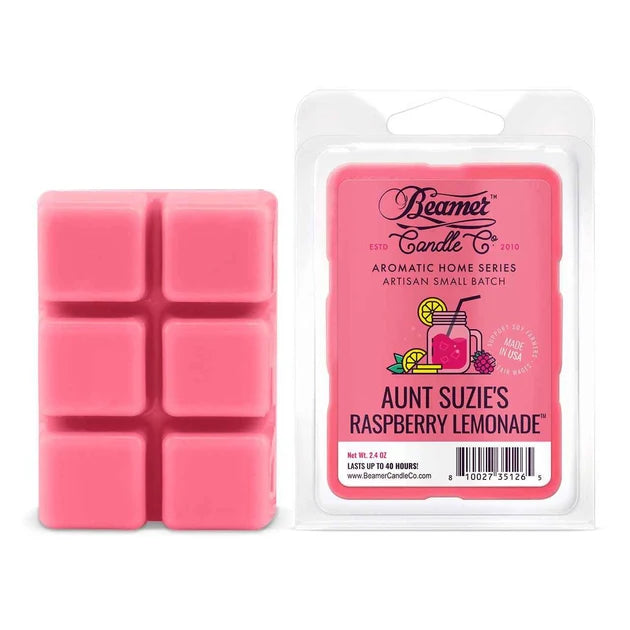 Vela Wax Drop Aunt Suzies Raspberry Lemonade Pop Edición Limitada - Beamer Candle