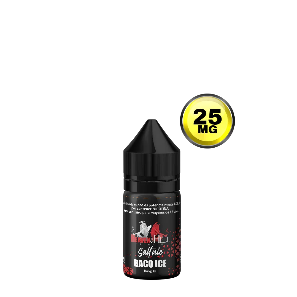 Baco Ice Saltnic 25 mg - HEAVEN & HELL